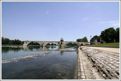 Pont Saint-B?zet, a.k.a. Pont d'Avignon, built between 1171 and 1185.