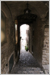 Arch in the village center.