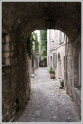 Arch in the village center.