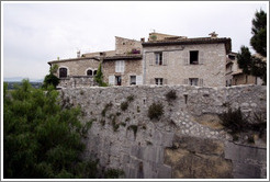 Ramparts and buildings.