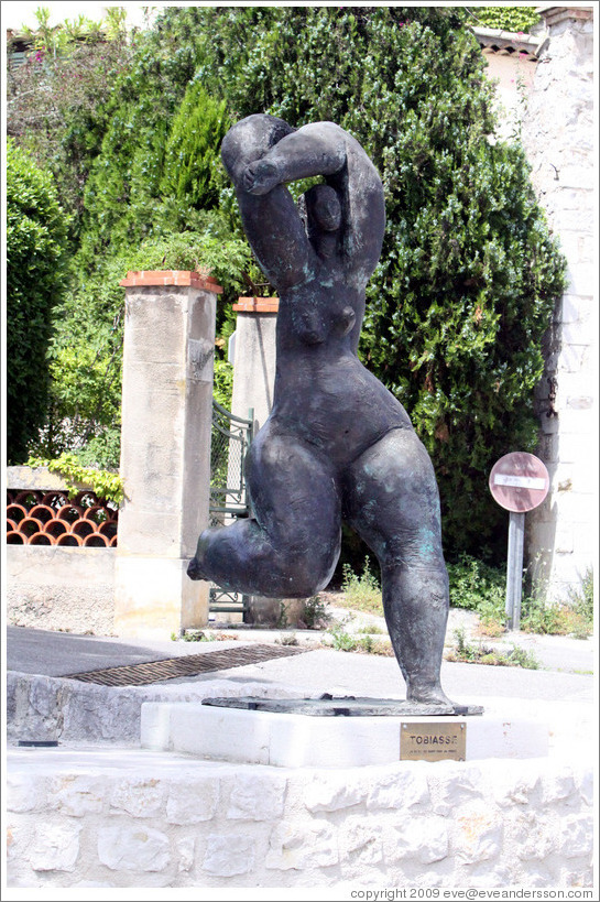 La Venus de Saint-Paul de Vence by Th?Tobiasse.