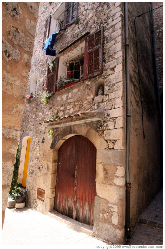 Building in the center of town.