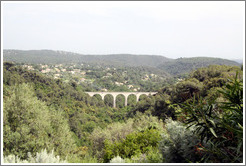 The "train des Pignes" ancient bridge.