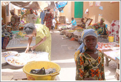 Girl at the market.