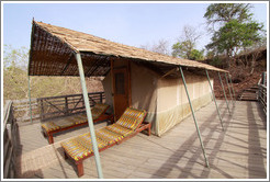 Safari tent.