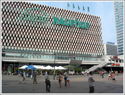 Department store on Alexanderplatz.