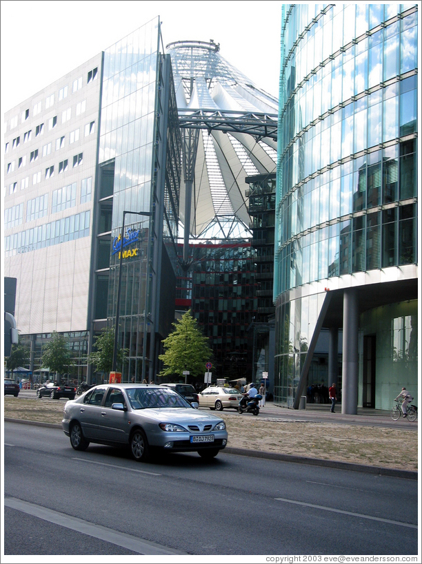 Potsdamer Platz buildings.