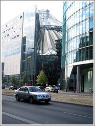 Potsdamer Platz buildings.