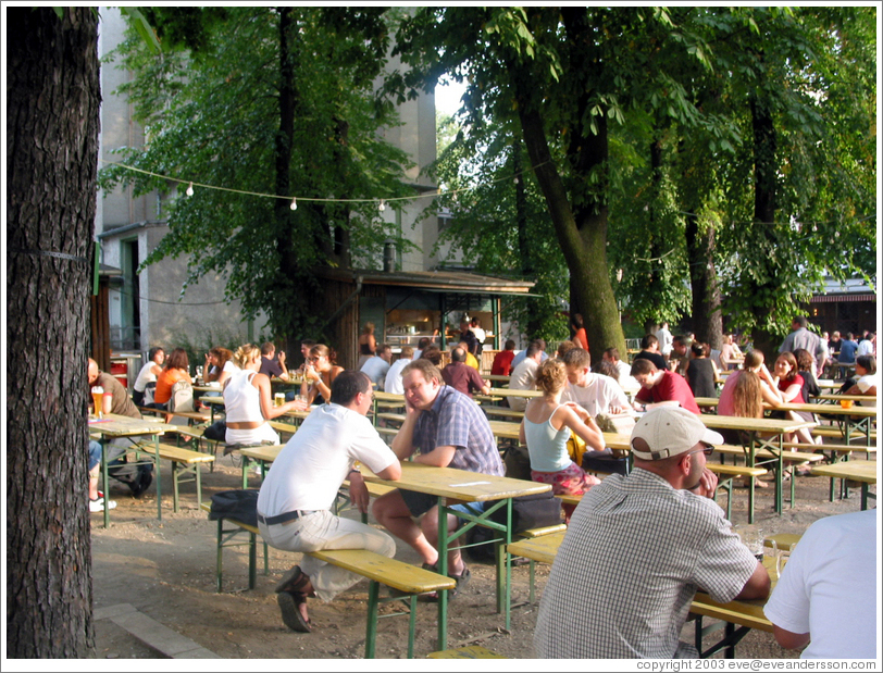 Prater Biergarten, the oldest beer garden in Berlin.