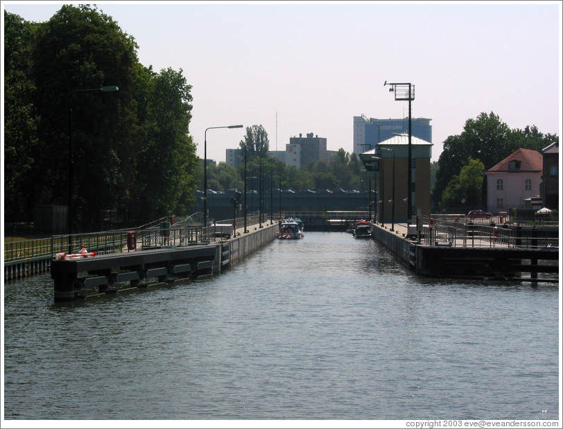 Locks on the Havel River.