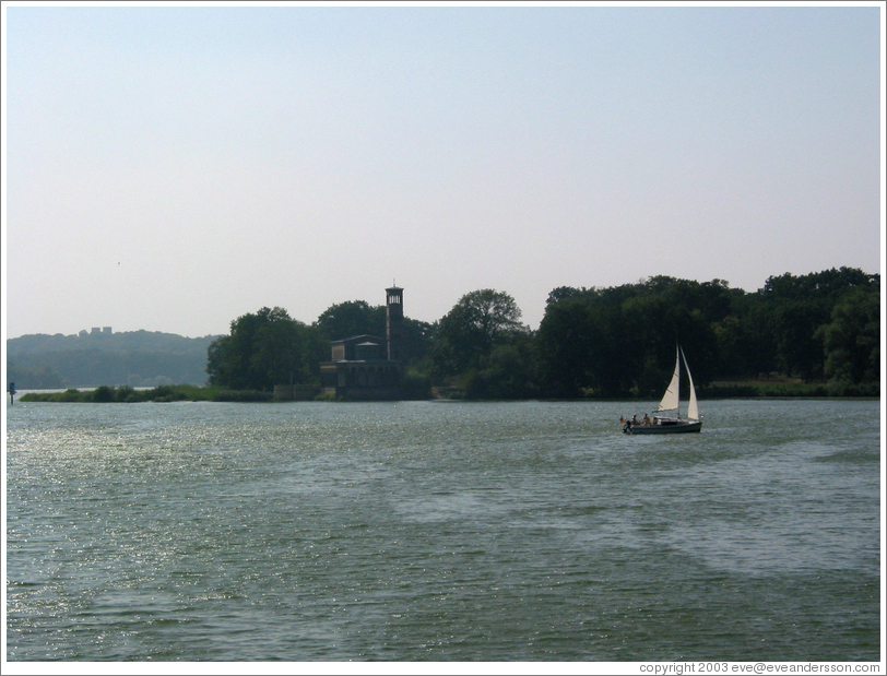 Sailboat on the Havel River.