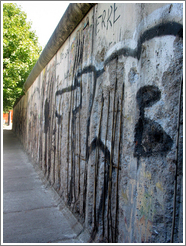 Berlin wall.