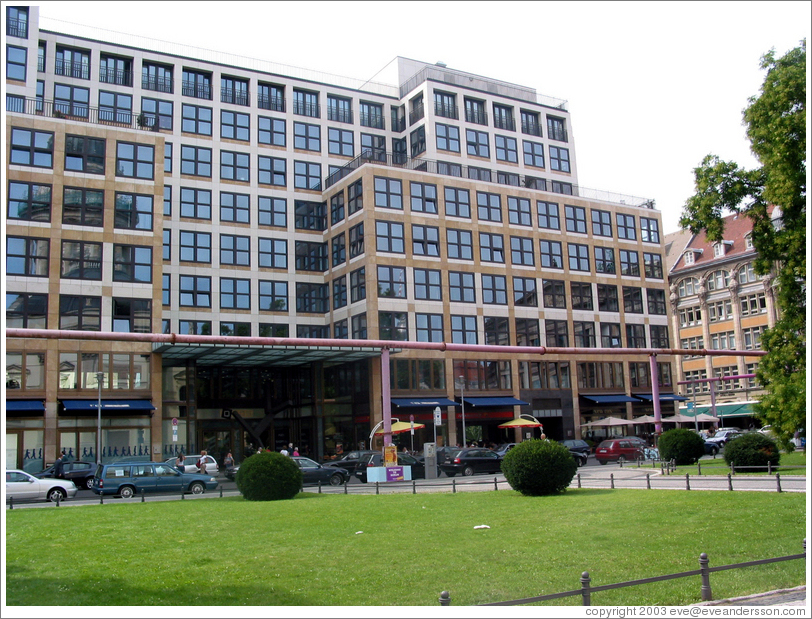 West Berlin building.