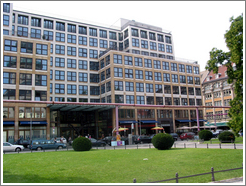 West Berlin building.