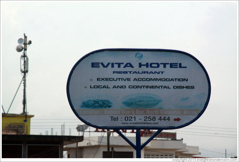 Evita Hotel.