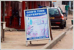 God's Time Enterprise, which sells food products.