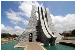 Mausoleum. Kwame Nkrumah Memorial Park.