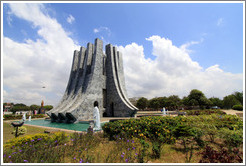 Mausoleum. Kwame Nkrumah Memorial Park.