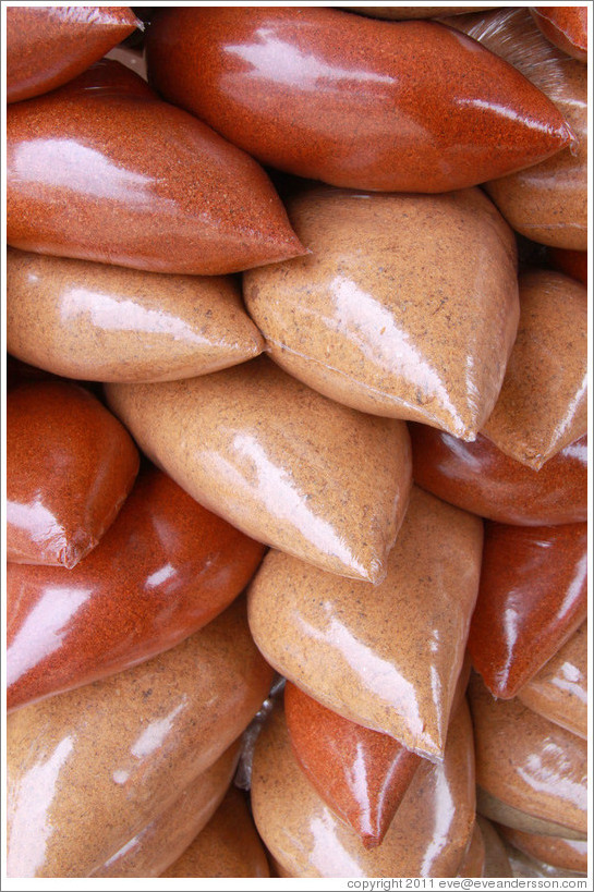 Spices. Makolo market.