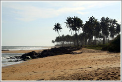 Beach in Elmina.