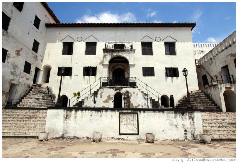 Courtyard, Elmina Castle.