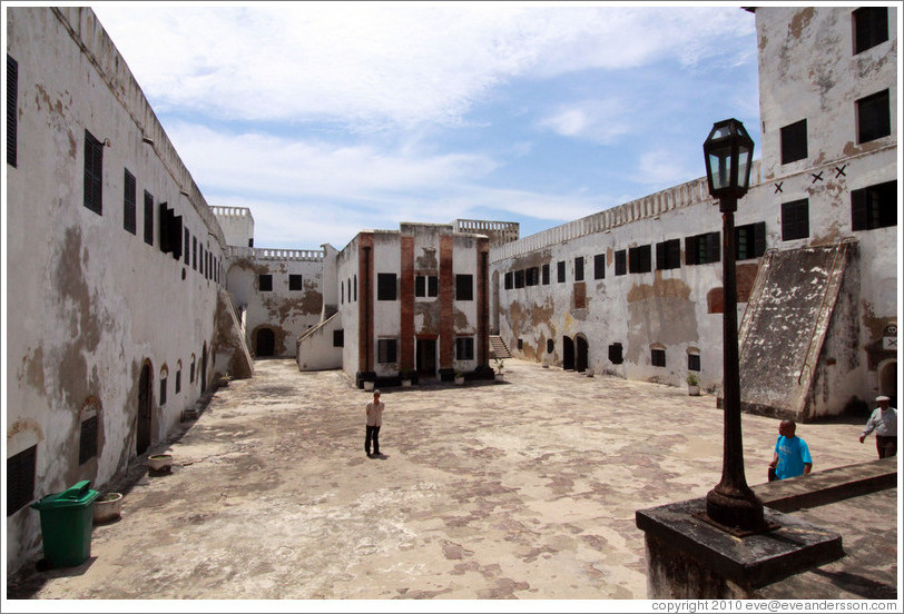 Courtyard, Elmina Castle.