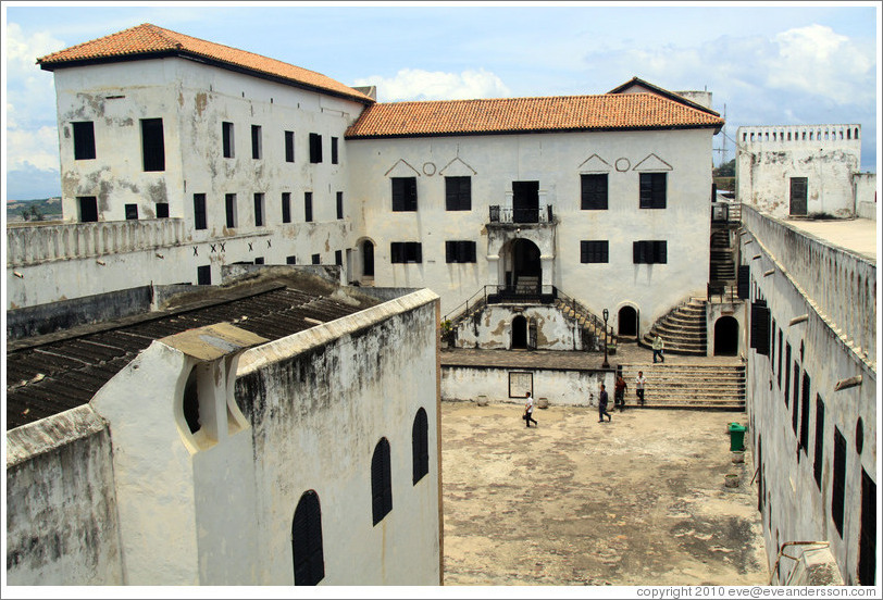 Courtyard, Elmina Castle.