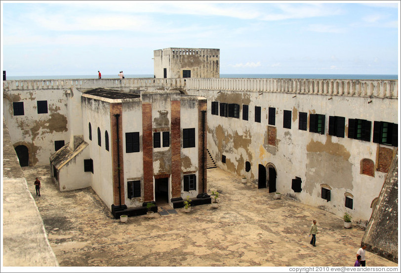 Courtyard, Elmina Castle.