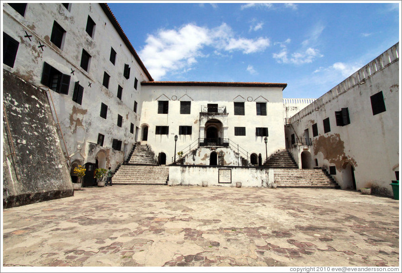 Courtyard, Elmina Castle.