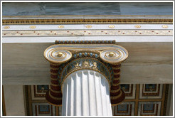 Column detail.  Academy of Athens (&#913;&#954;&#945;&#948;&#951;&#956;&#943;&#945; &#913;&#952;&#951;&#957;&#974;&#957;).