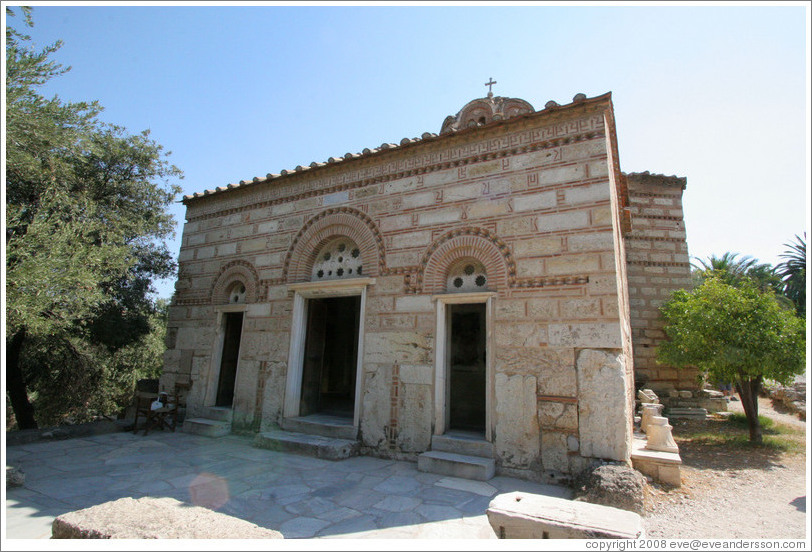 Aghion Apostolon (&#902;&#947;&#953;&#959;&#957; &#913;&#960;&#972;&#963;&#964;&#959;&#955;&#959;&#957;) church at Agora (&#913;&#947;&#959;&#961;&#940;).