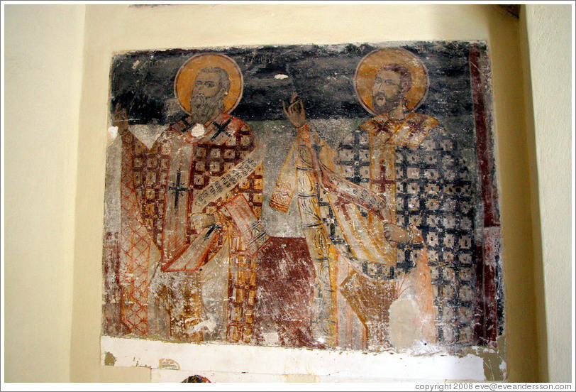 Mural within the Aghion Apostolon (&#902;&#947;&#953;&#959;&#957; &#913;&#960;&#972;&#963;&#964;&#959;&#955;&#959;&#957;) church at Agora (&#913;&#947;&#959;&#961;&#940;).