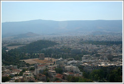 Athens viewed from the Acropolis (&#913;&#954;&#961;&#972;&#960;&#959;&#955;&#951;).