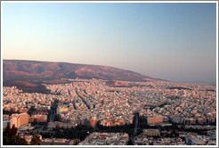 Athens viewed from Mount Lycabettus (&#923;&#965;&#954;&#945;&#946;&#951;&#964;&#964;&#972;&#962;).