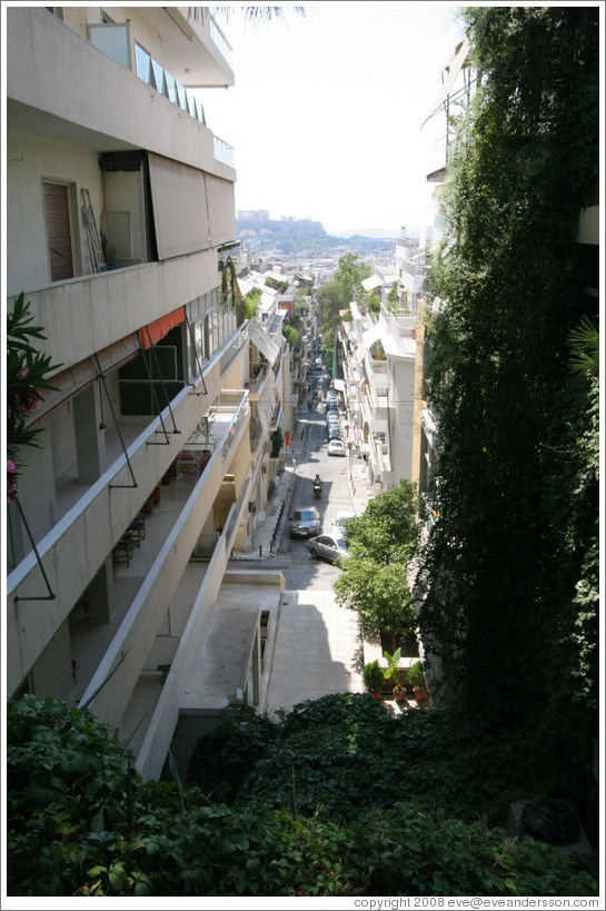 Athens viewed from Mount Lycabettus (&#923;&#965;&#954;&#945;&#946;&#951;&#964;&#964;&#972;&#962;).