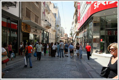 Ermou (&#917;&#961;&#956;&#959;&#973;) street.