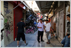 Flea market in the Monastiraki (&#924;&#959;&#957;&#945;&#963;&#964;&#951;&#961;&#940;&#954;&#953;) neighborhood.