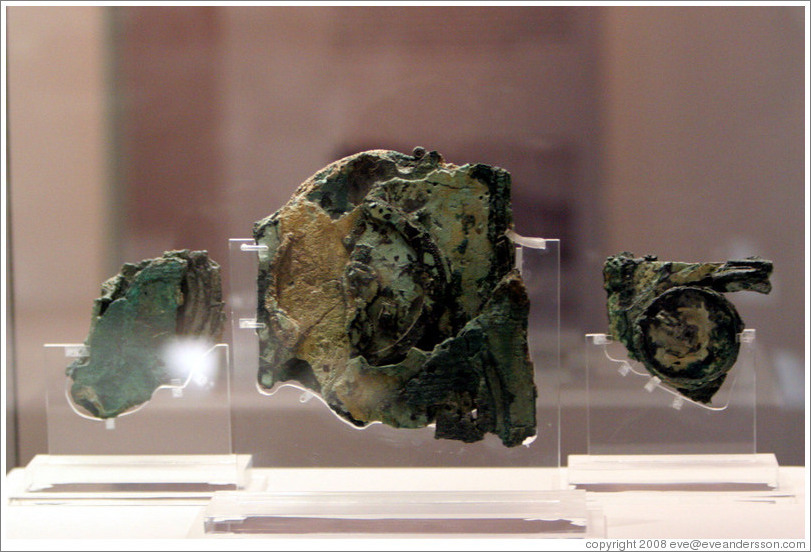 Antikythera Mechanism at the National Archaeological Museum.