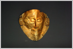 Mask of Agamemnon.  National Archaeological Museum.