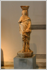 Statue of Pan.  2nd century AD copy of 4th century BC work.  National Archaeological Museum.
