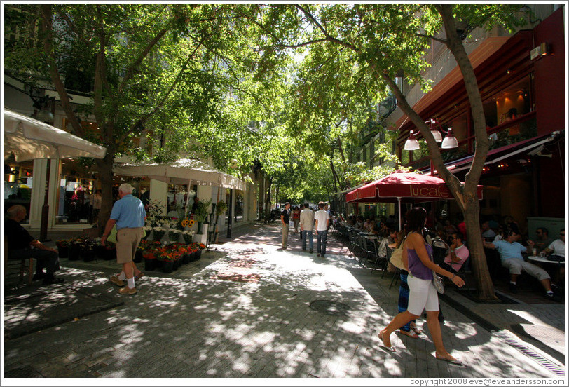 Pedestrian street near Ermou (&#917;&#961;&#956;&#959;&#973;) Street.