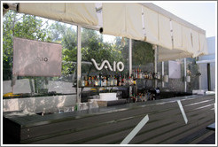 Sony VAIO bar at the Saint George Lycabettus hotel.