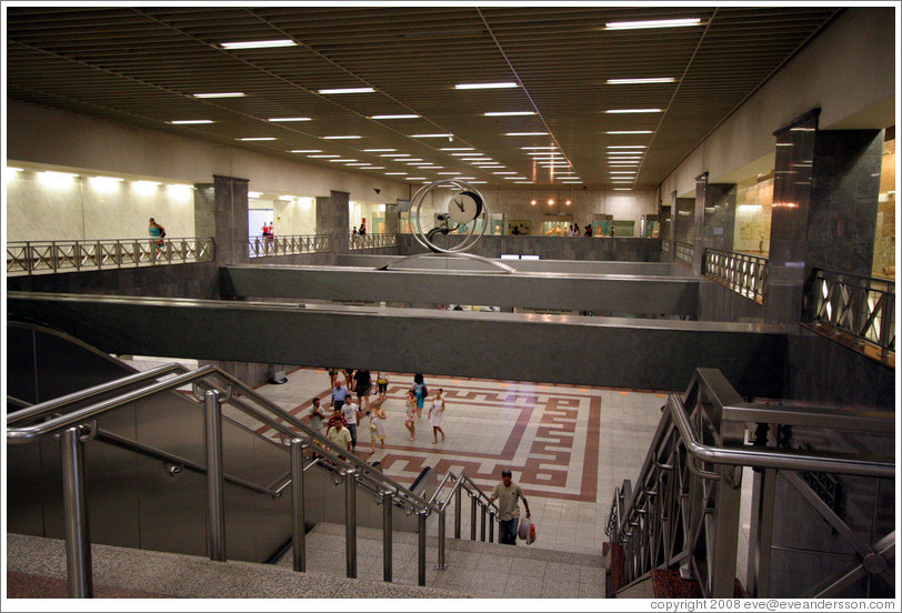 Syntagma (&#931;&#973;&#957;&#964;&#945;&#947;&#956;&#945;) metro station.