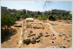 Ruins near the Temple of Olympian Zeus (&#927;&#955;&#965;&#956;&#960;&#943;&#959;&#965; &#916;&#953;&#972;&#962;).