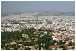 Thissio (&#920;&#951;&#963;&#949;&#943;&#959;), viewed from the Acropolis (&#913;&#954;&#961;&#972;&#960;&#959;&#955;&#951;).