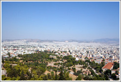 Thissio (&#920;&#951;&#963;&#949;&#943;&#959;), viewed from the Acropolis (&#913;&#954;&#961;&#972;&#960;&#959;&#955;&#951;).