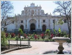 Antigua, Guatemala.  Cathedral.