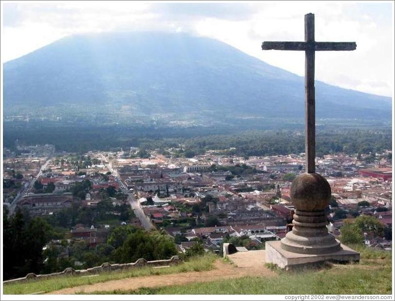 Cerro de la Cruz, overlooking Antigua.