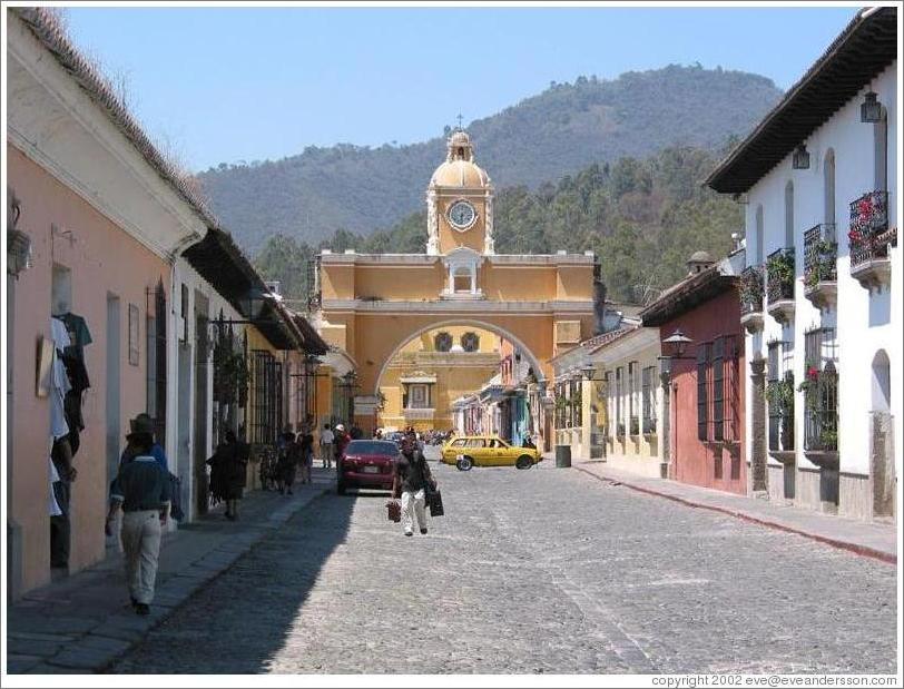 Antigua, Guatemala.  El Arco.