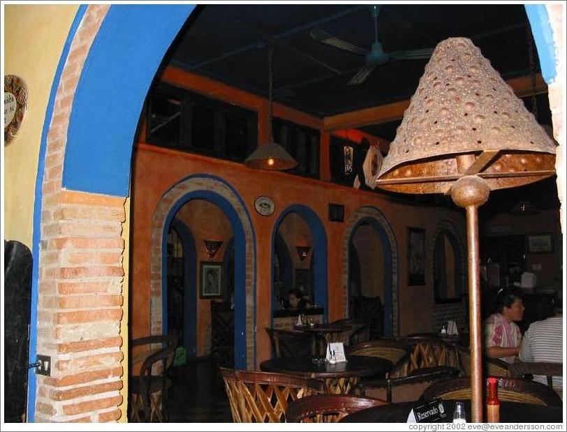 Antigua, Guatemala.  Frida's (Mexican Restaurant).